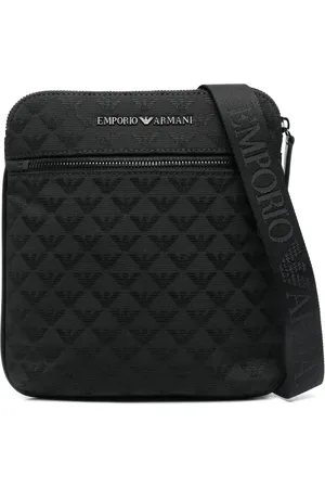 Emporio Armani Kuriertasche mit Jacquard-Logo