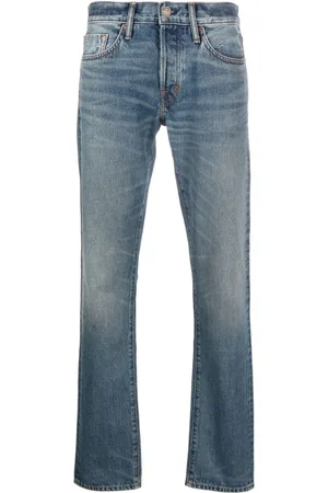 Tom Ford Gerade Jeans mit Stone-Wash-Effekt