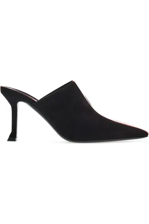 Salvatore Ferragamo Mules aus Wildleder 85mm