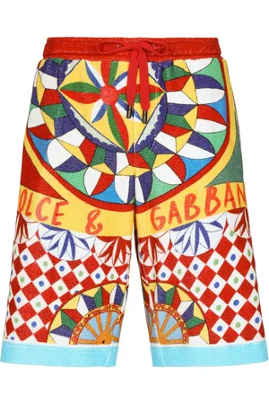 Dolce & Gabbana Bermudas mit Carretto-Print