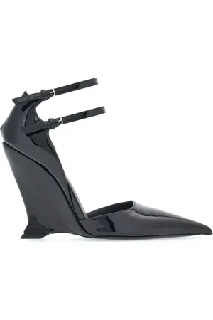 Salvatore Ferragamo Wedge-Sandalen mit spitzer Kappe 105mm