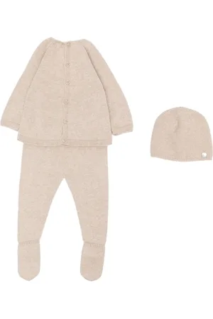 PAZ RODRIGUEZ Dreiteiliges Set mit gestrickter Hose