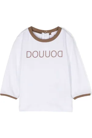 DOUUOD KIDS T-Shirt mit Logo-Print