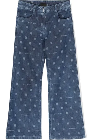Givenchy Wide-Leg-Jeans mit 4G