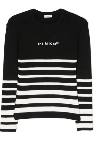 Pinko Gestreiftes Strickoberteil