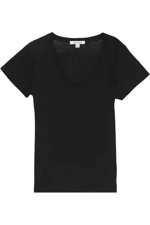 NILI LOTAN Carol T-Shirt mit V-Ausschnitt