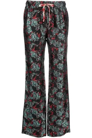 Zadig & Voltaire Cropped-Hose mit Jacquardmuster