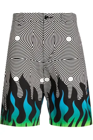 NEIGHBORHOOD Chino-Shorts mit abstraktem Muster