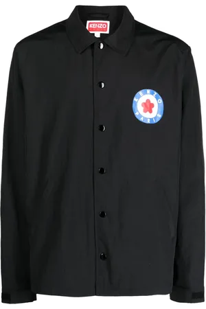 Kenzo Hemdjacke mit Target-Stempel
