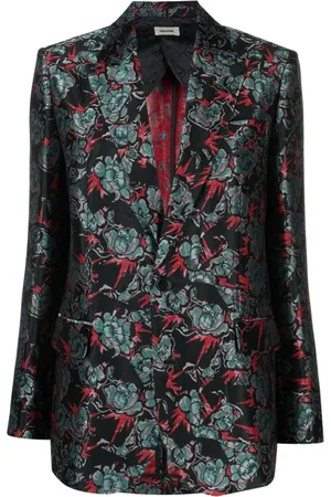 Zadig & Voltaire Geblümter Jacquard-Blazer