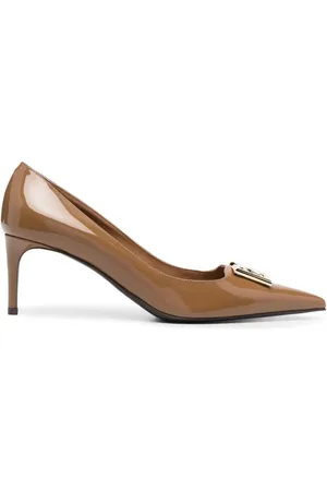 Dolce & Gabbana Pumps mit Logo-Schild 65mm