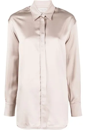 Golden Goose Batilda Boyfriend Hemd mit Satin-Finish