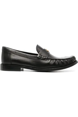 Coach Loafer mit Logo-Schild