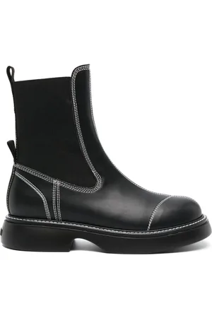 Ganni Klassische Chelsea-Boots