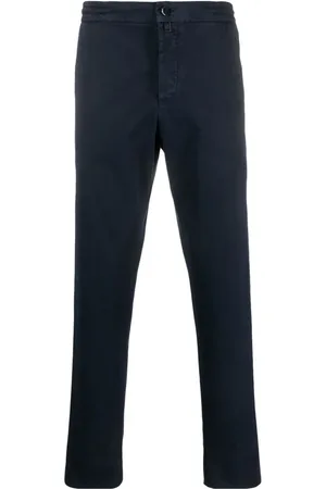 Kiton Halbhohe Straight-Leg-Hose