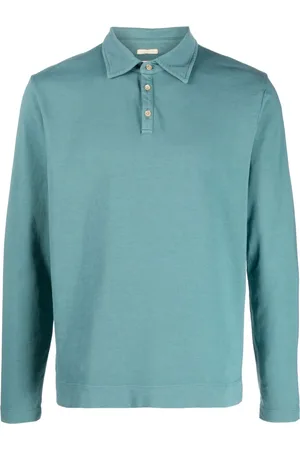 MASSIMO ALBA Poloshirt mit langen Ärmeln