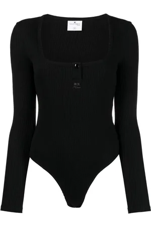 Courrèges Body mit Logo