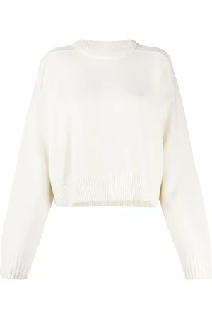 Loulou de Saison Gestrickter Cropped-Pullover