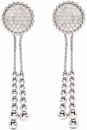 Tirisi 18kt Weißgoldohrringe mit Diamanten