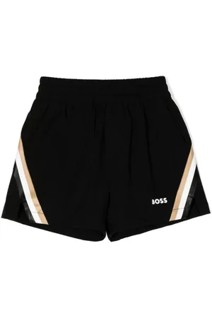 HUGO BOSS Shorts mit Streifen