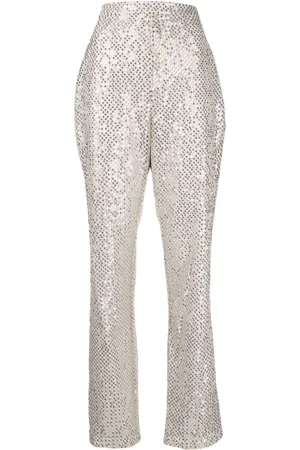 Saiid Kobeisy Hose mit Pailletten