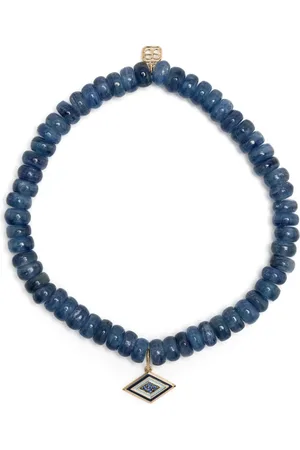 Sydney Evan Armband aus Kyanit mit 14kt Groovy Eye-Gelbgolddetail