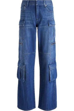 ALICE+OLIVIA Jeans mit weitem Bein