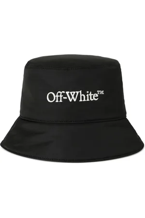 OFF-WHITE Bookish Fischerhut mit Logo-Stickerei
