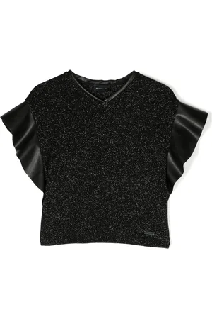 MONNALISA Bluse im Metallic-Look