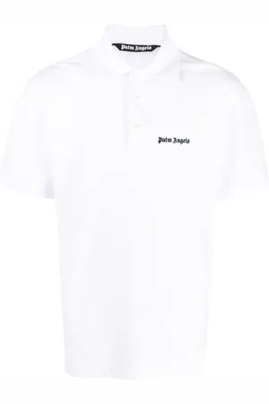 Palm Angels Poloshirt mit Logo-Stickerei