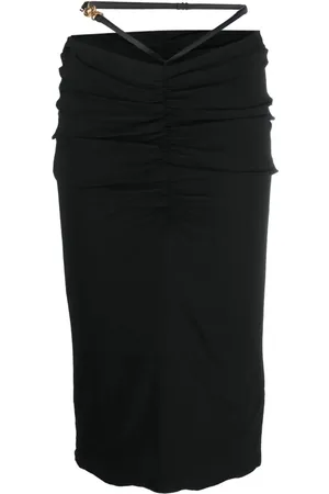VERSACE Georgette-Midirock mit Medusa