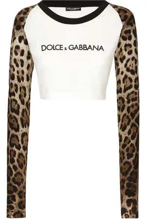 Dolce & Gabbana T-Shirt mit Leoparden-Print