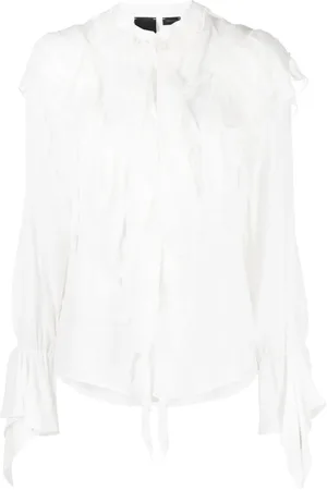 Pinko Bluse mit Rüschen