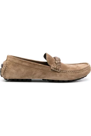 Gianvito Rossi Massimo Loafer mit Flechtdetail