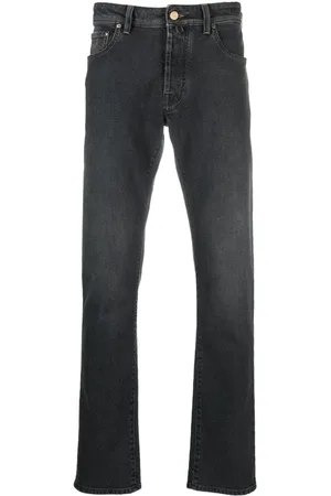 Jacob Cohen Halbhohe Straight-Leg-Jeans