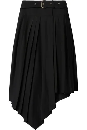 OFF-WHITE Asymmetrischer Faltenrock