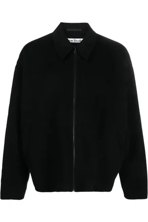 Acne Studios Hemdjacke mit Reißverschluss