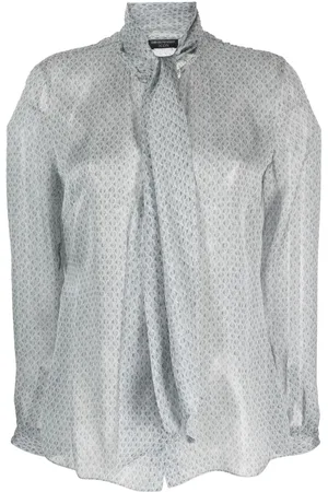 Emporio Armani Top mit geometrischem Muster
