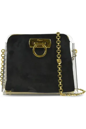 Salvatore Ferragamo 1990-2000s Gancini Schultertasche