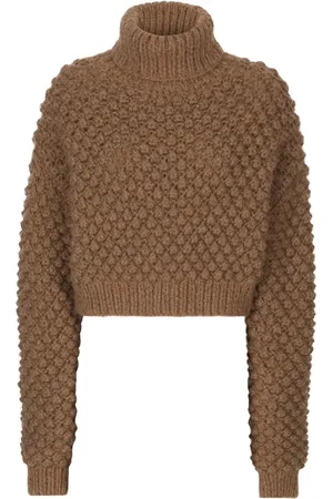 Dolce & Gabbana Cropped-Pullover mit Rollkragen