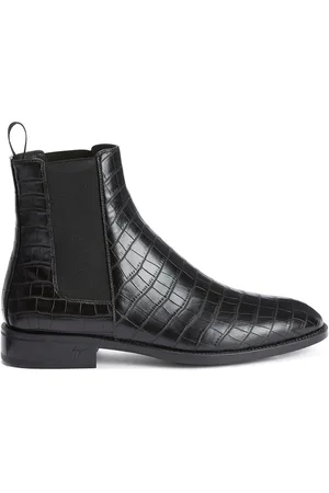 Giuseppe Zanotti Ryim Stiefel mit Kroko-Effekt