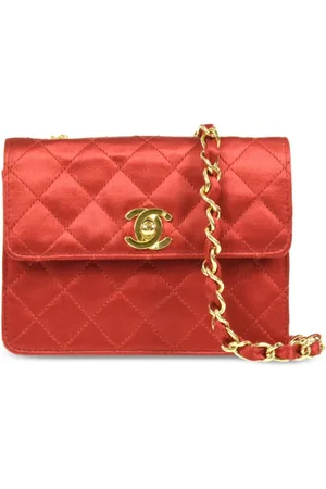 CHANEL 1990s Mini Classic Flap Schultertasche