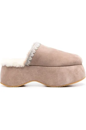 Mou Slipper mit Plateau 70mm