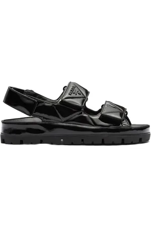 Prada Sandalen mit Logo