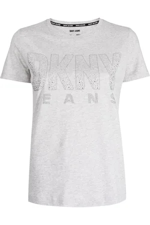 DKNY T-Shirt mit Logo-Applikation