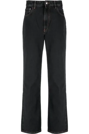 GCDS Choker Straight-Leg-Jeans mit Strass