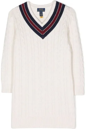 Ralph Lauren Kleid mit Zopfmuster
