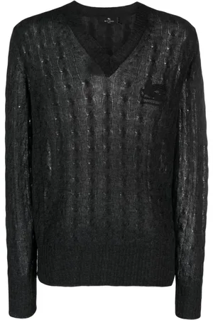 Etro Kaschmirpullover mit Logo-Stickerei