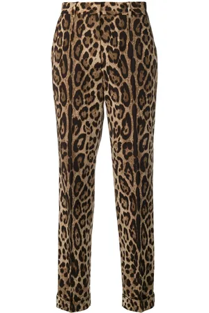 Dolce & Gabbana Hose mit Leo-Print