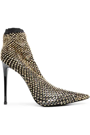 LE SILLA Gilda Pumps mit Kristallverzierung 115mm